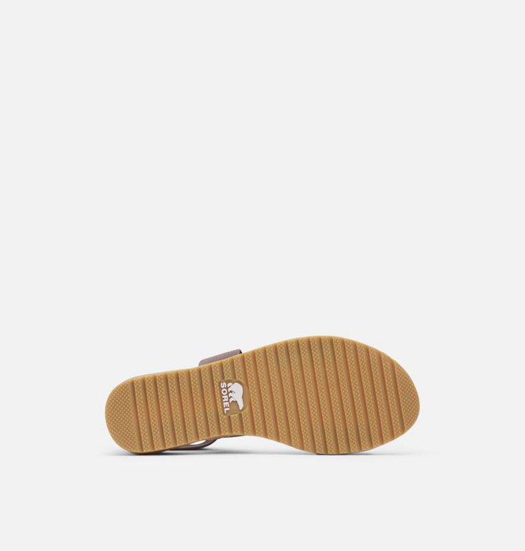 Sandalias Sorel Mujer - Ella™ Flat Marrones - 08639-CAKQ